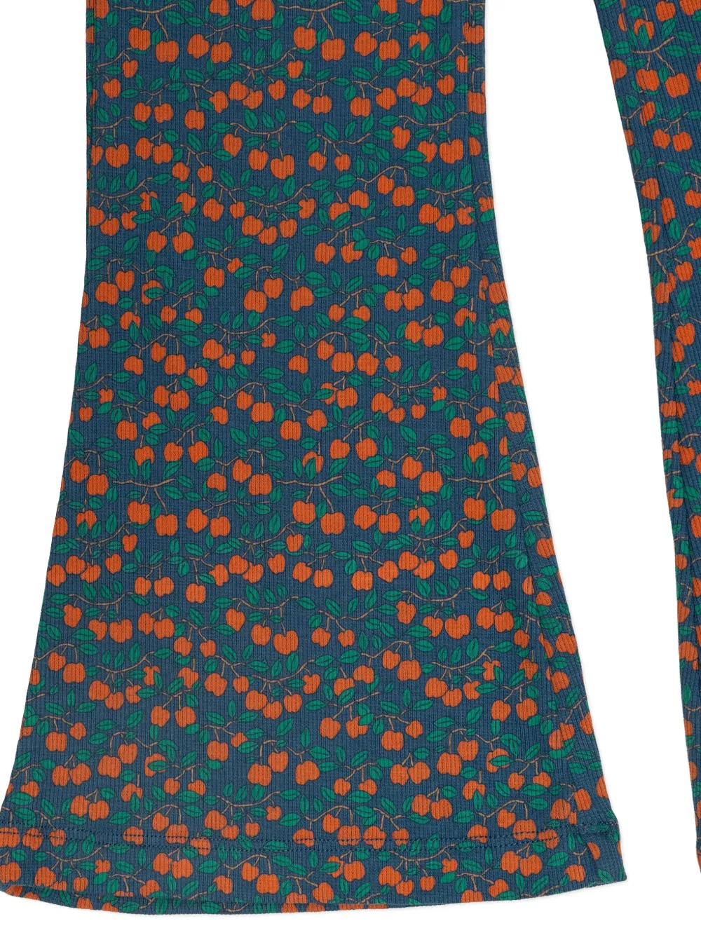 Tiny Cottons Broek met kersenprint Blauw