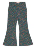 Tiny Cottons cherry-print trousers - Blue