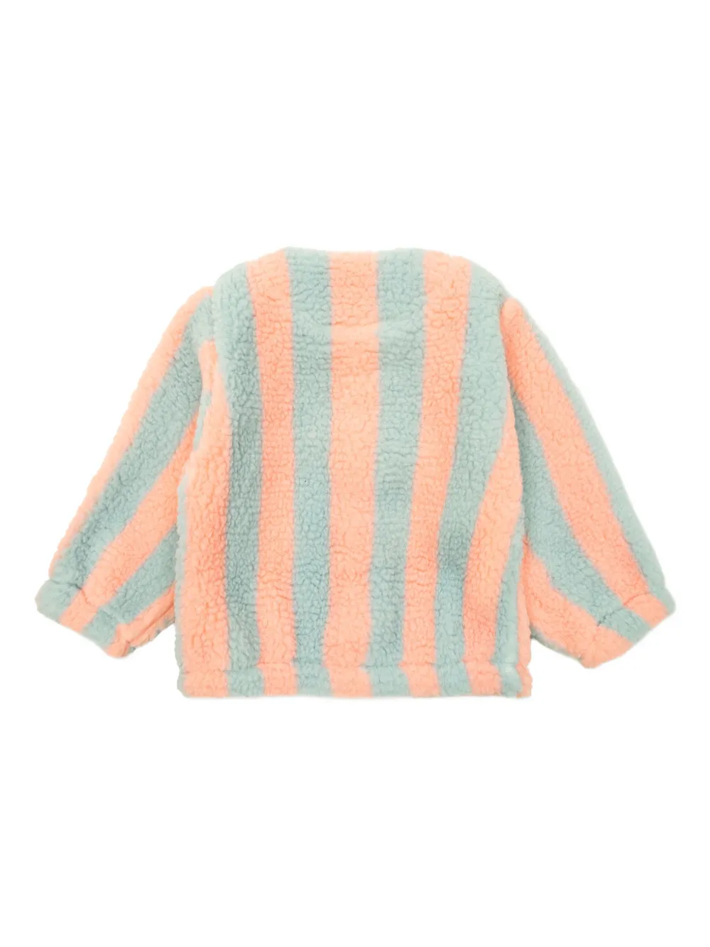 Tiny Cottons striped fleece jacket | Bomber Jackets | Image 2