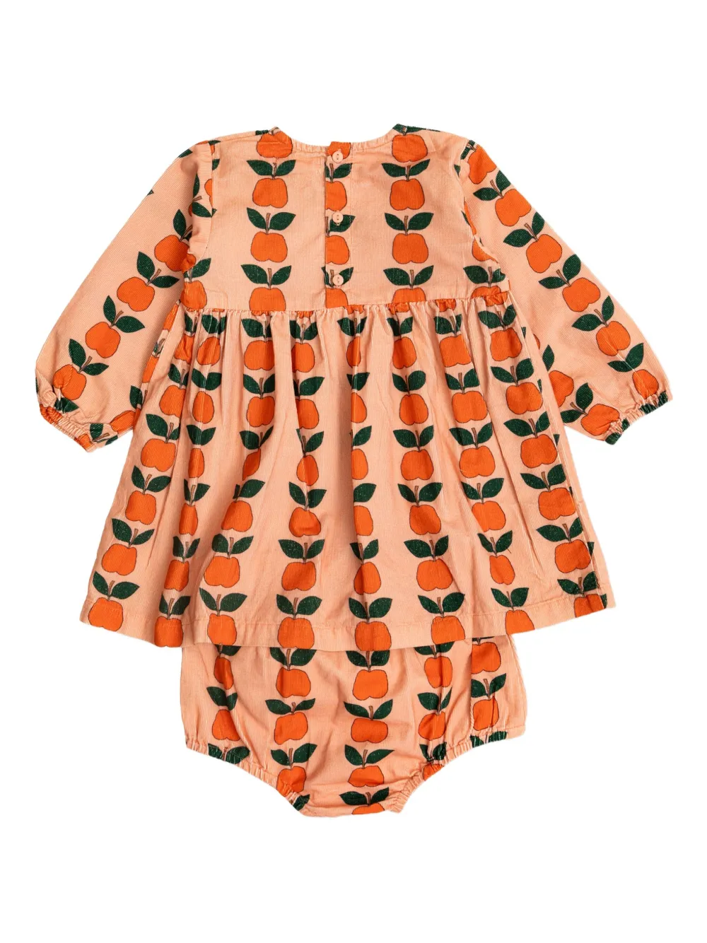 Tiny Cottons apple-print dress set | Babygrow Sets | Image 2