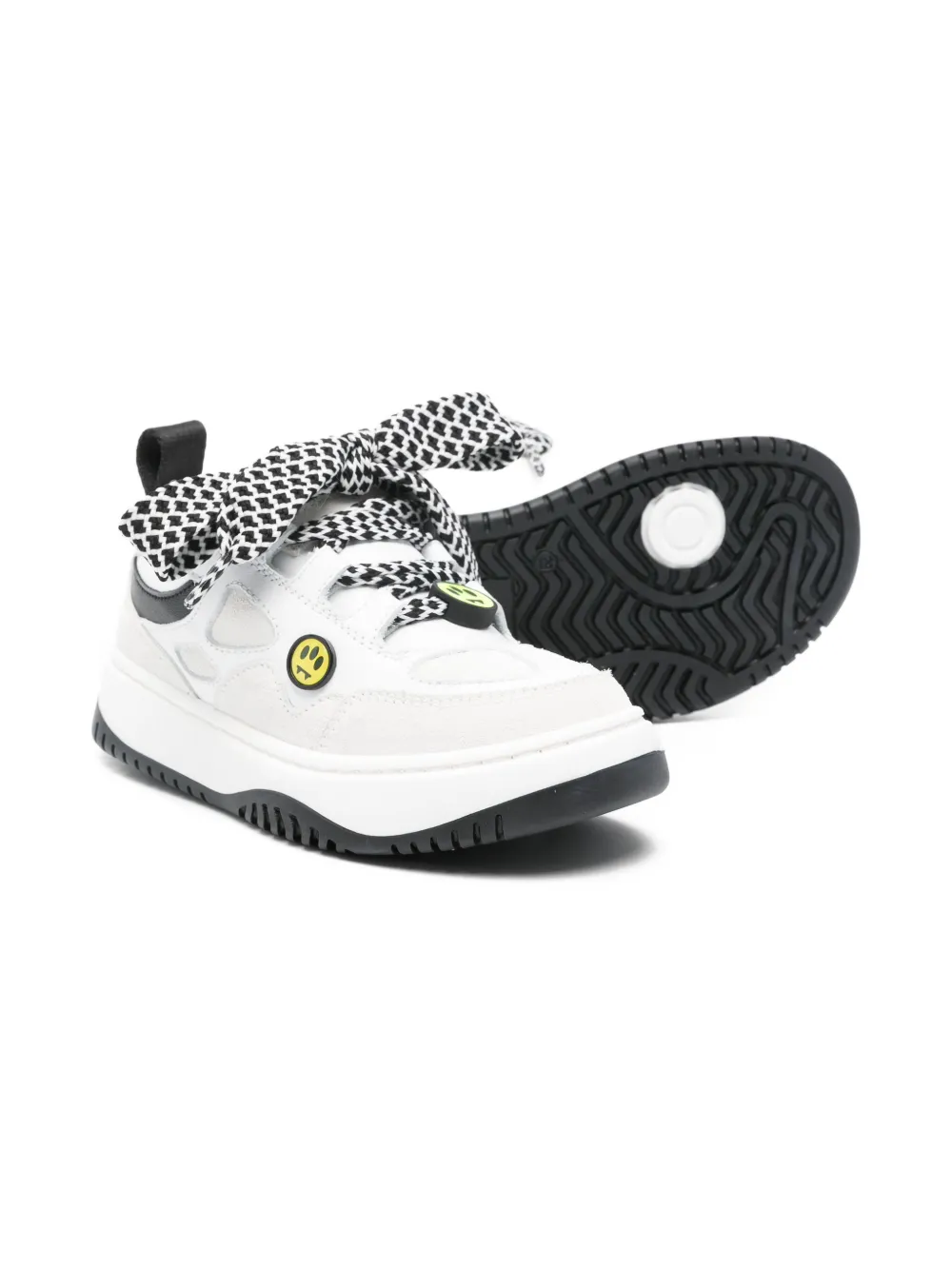 Barrow kids patterned-laces sneakers | Teen Girl Shoes | Image 2