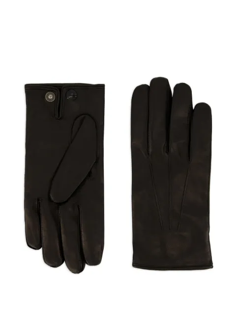 TOM FORD leather snap-button gloves