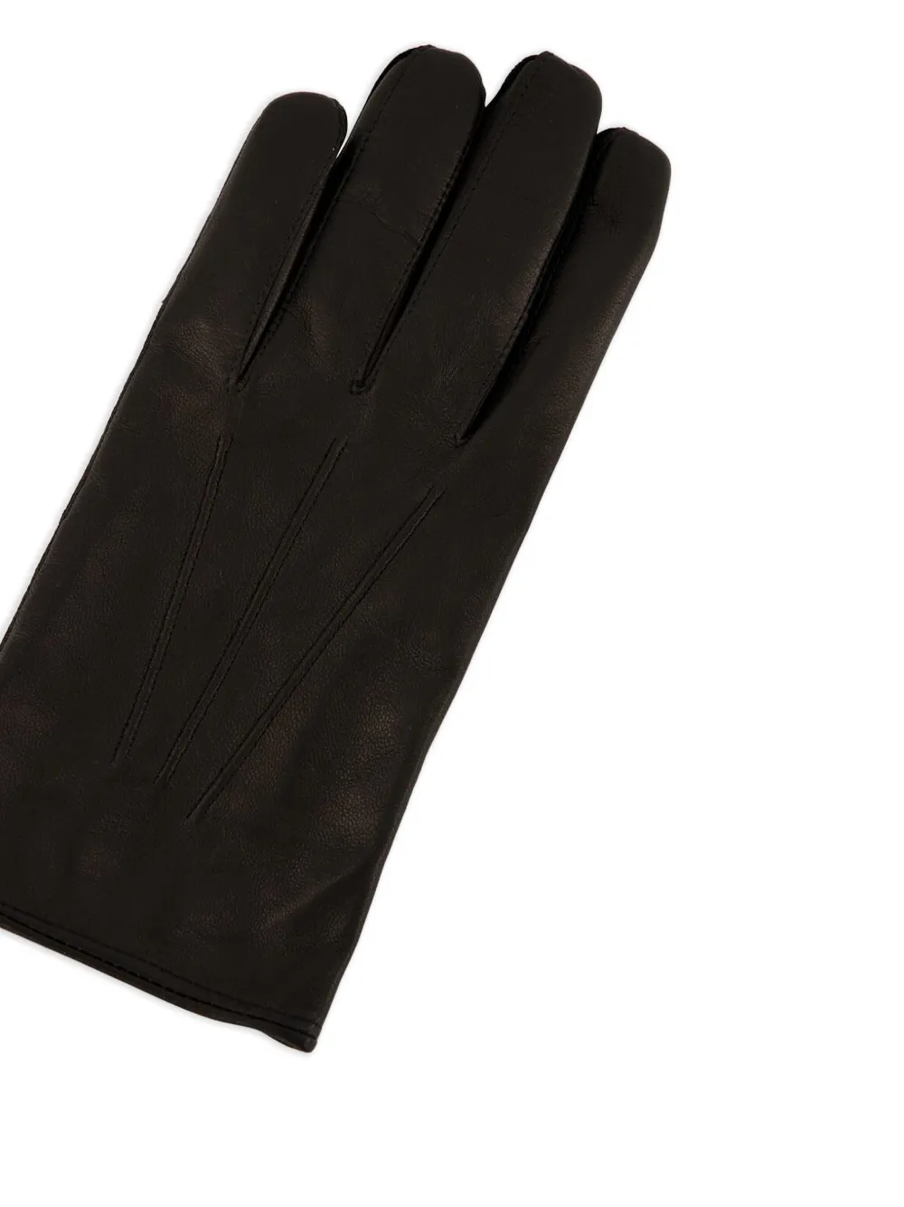 TOM FORD Leren handschoenen met drukknoop - Zwart