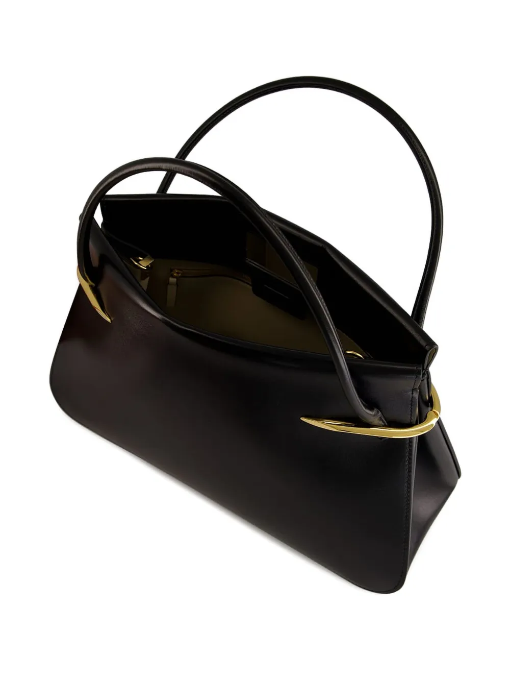 Givenchy Pinch Large Shoulder Bag In Smooth Leather In Gray