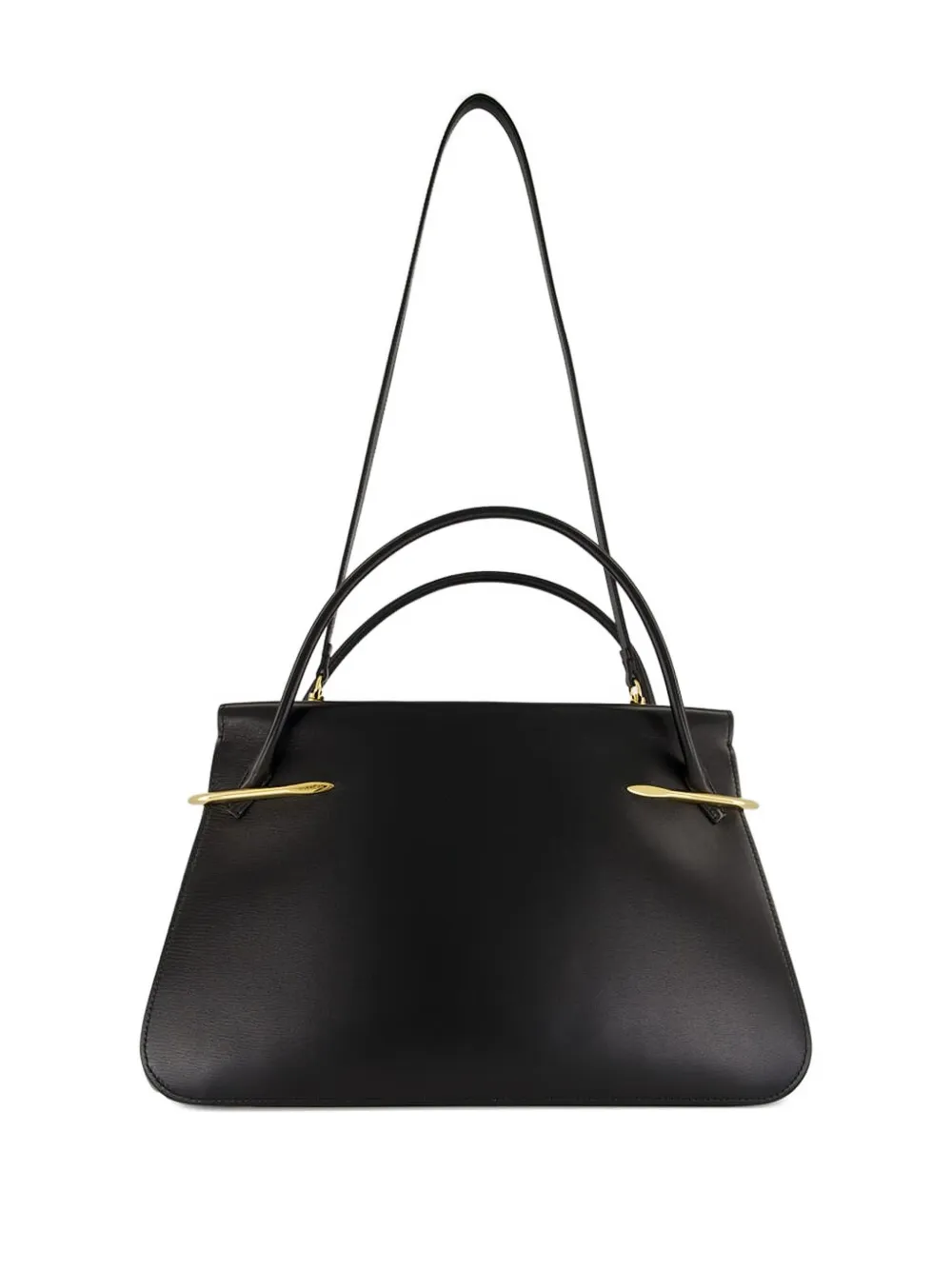 Givenchy Pinch Large Shoulder Bag In Smooth Leather In Gray