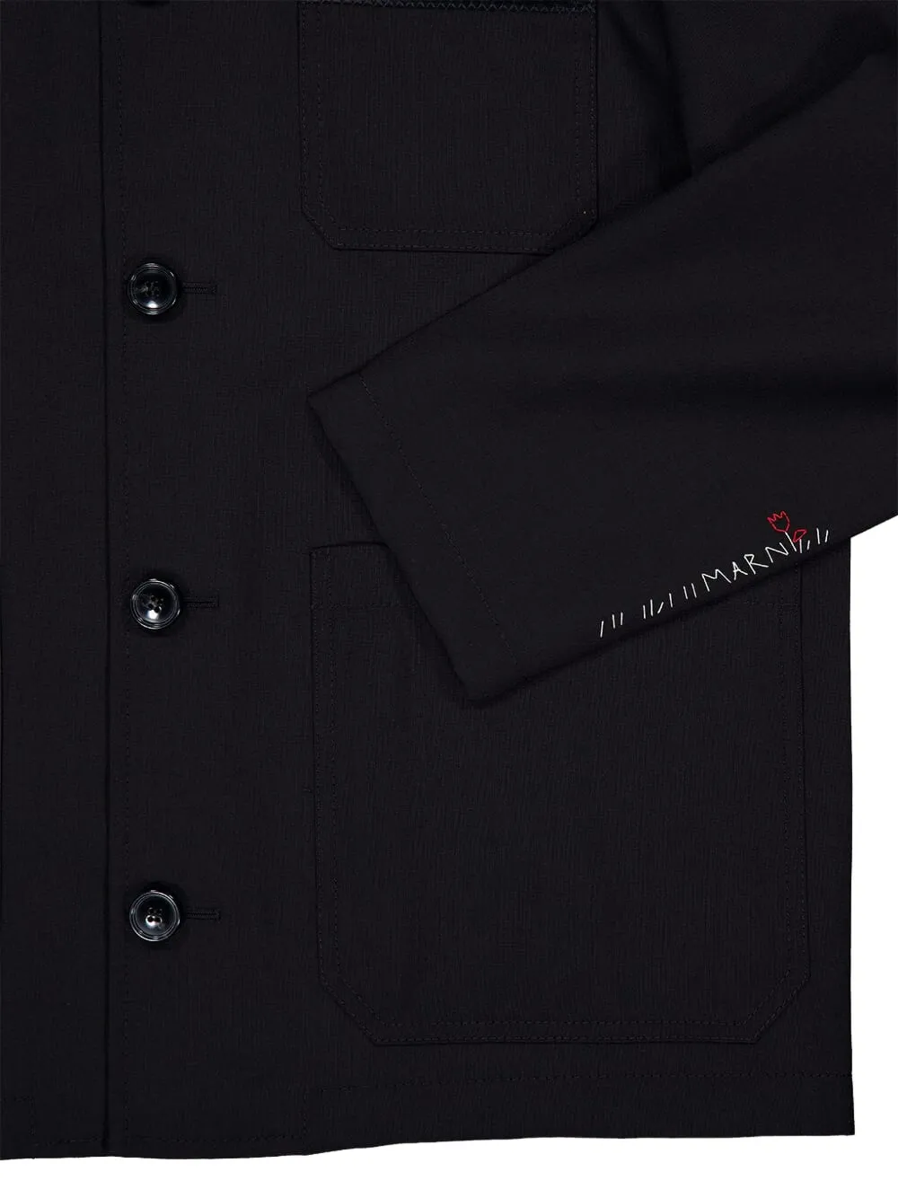Marni Jack met zakkraag Zwart