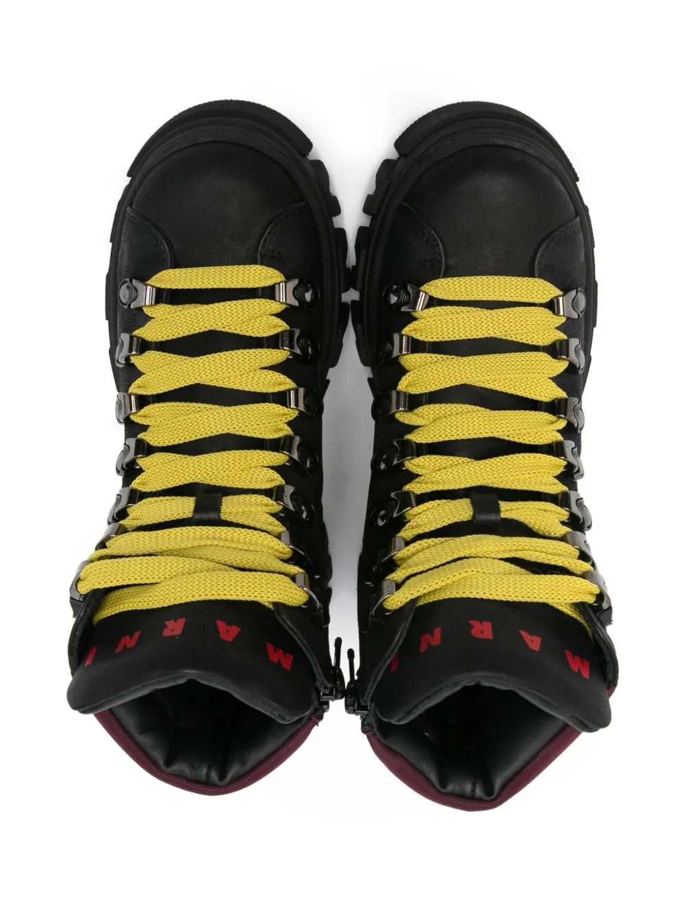 Marni Kids Veterlaarzen met vlakken Zwart