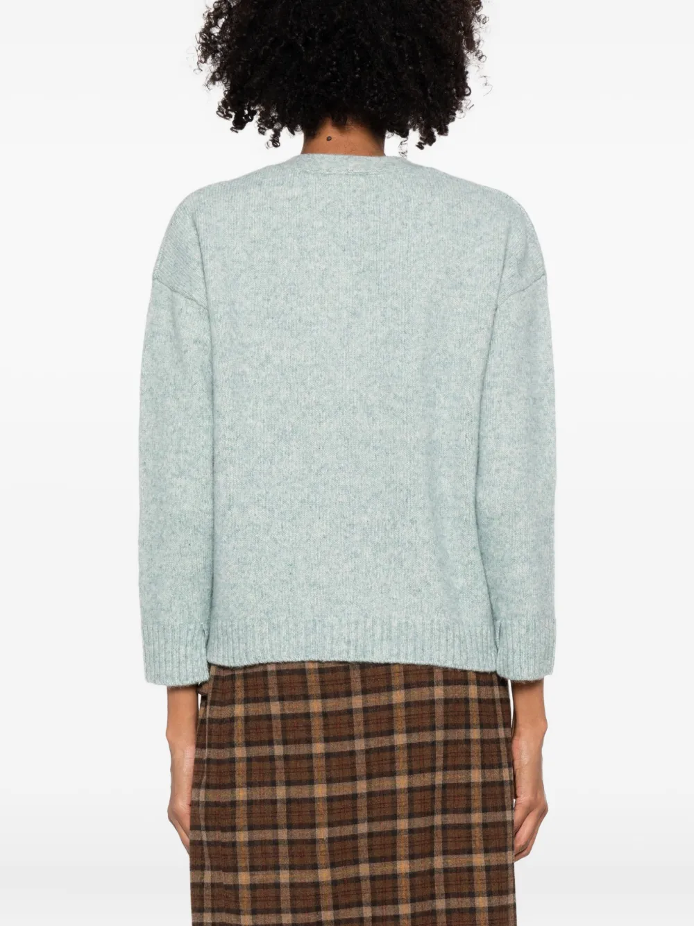 Absolut Cashmere Patch-pocket Cardigan In Blue