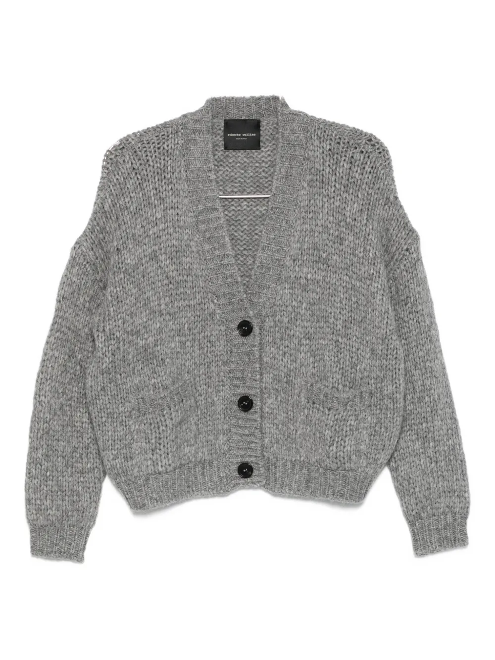 Roberto Collina V-neck cardigan | Grey | Image 1
