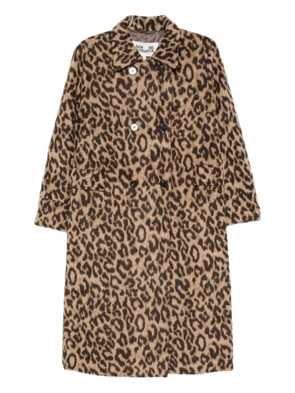 Baum Und Pferdgarten Dixie Mantel Mit Leoparden-print In Brown