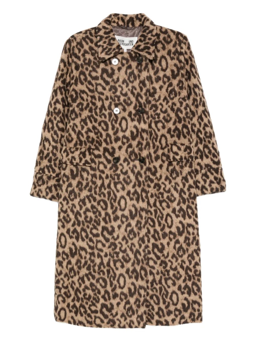 Baum Und Pferdgarten Dixie leopard-print coat | Brown | Image 1