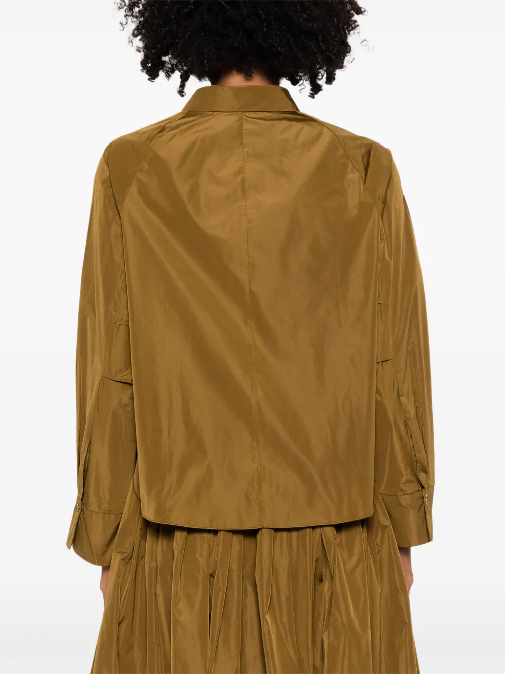 SUSANNE BOMMER blouse met lange mouwen Bruin