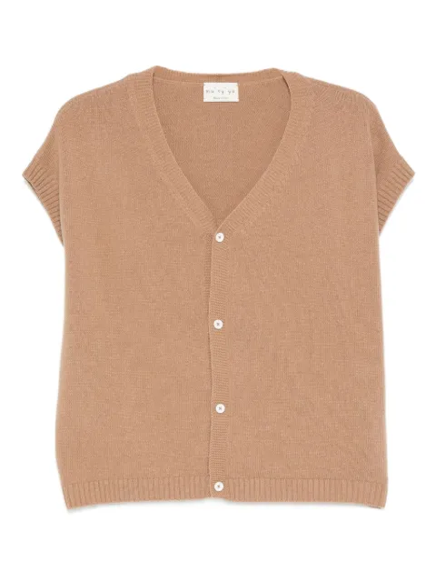 Ma'ry'ya short-sleeve cardigan