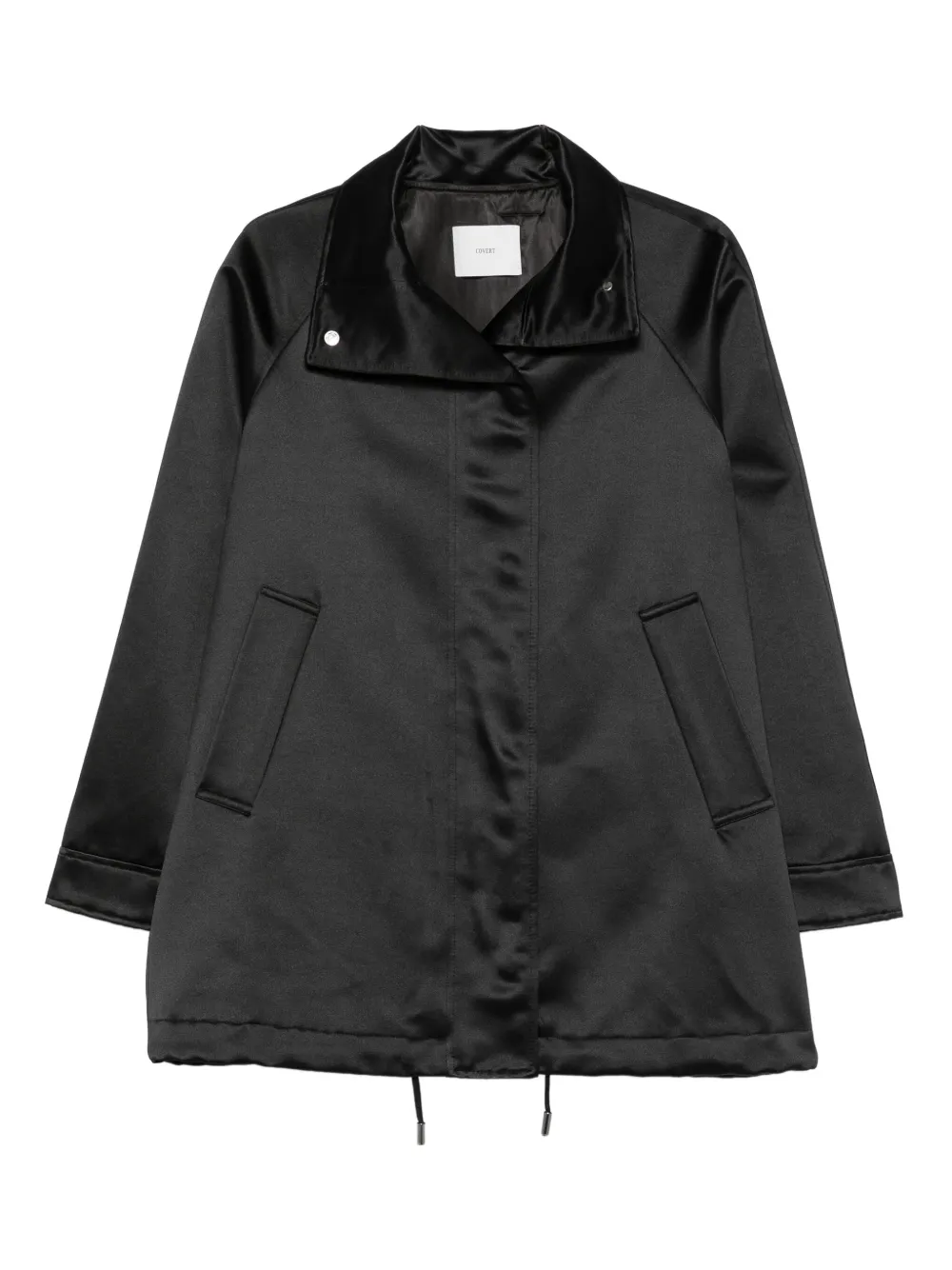 Covert side-pocket jacket | Black | Image 1