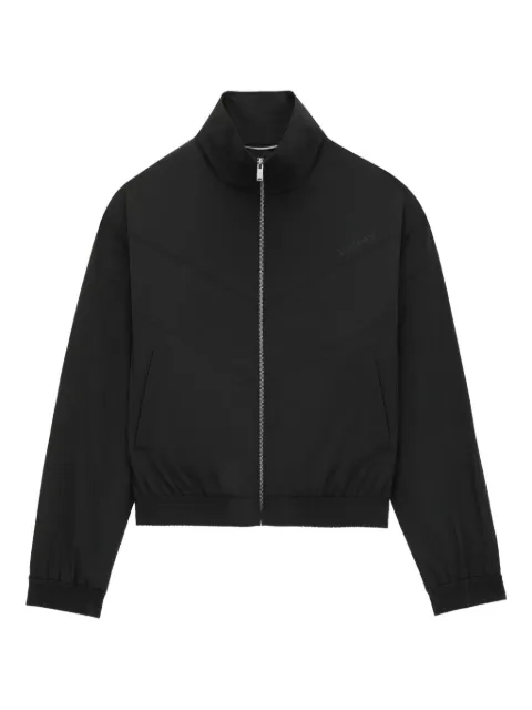 Saint Laurent Jaqueta mangas longas com zíper