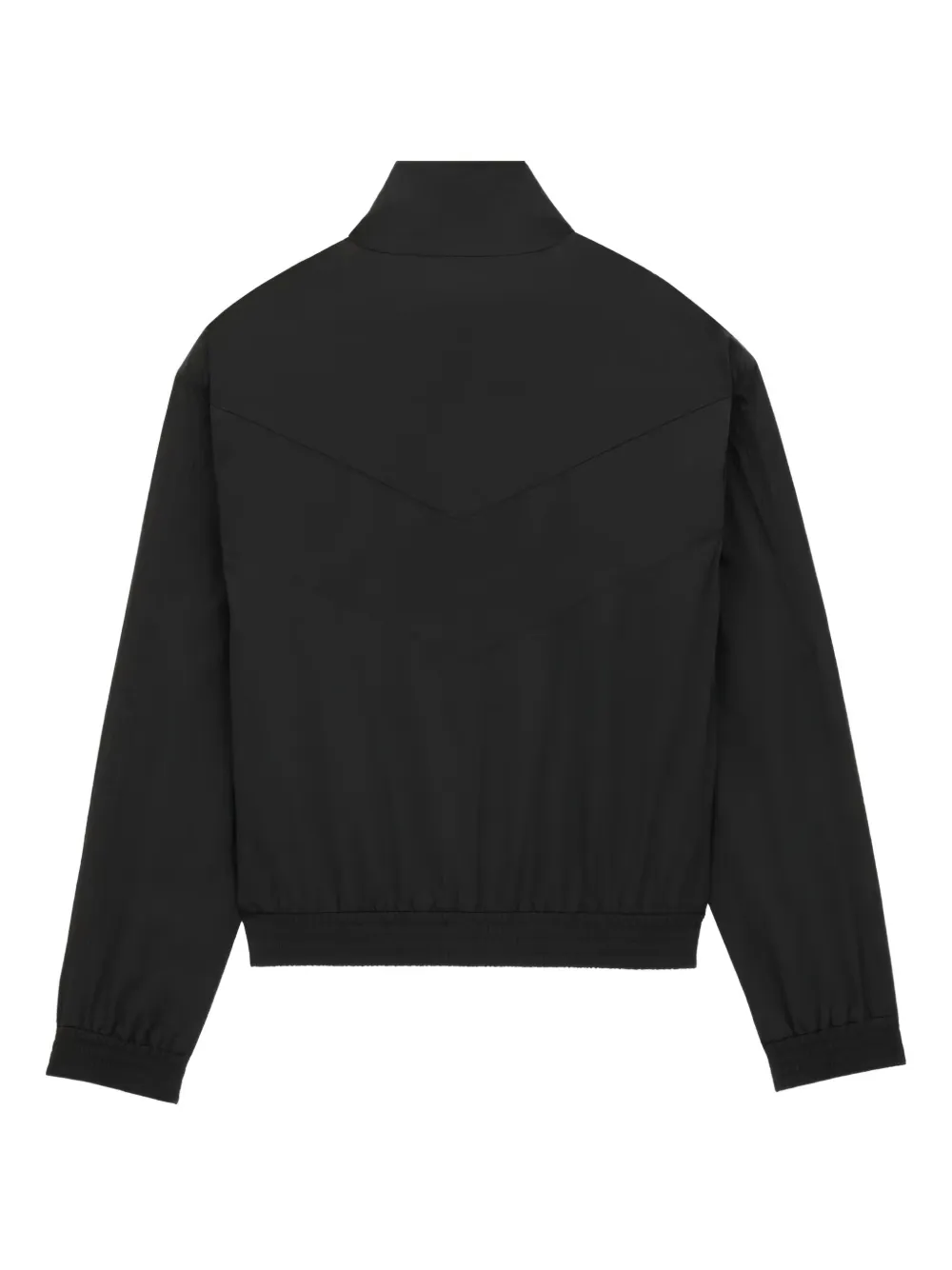 Saint Laurent Zip-front Long-sleeve Jacket In Animal Print