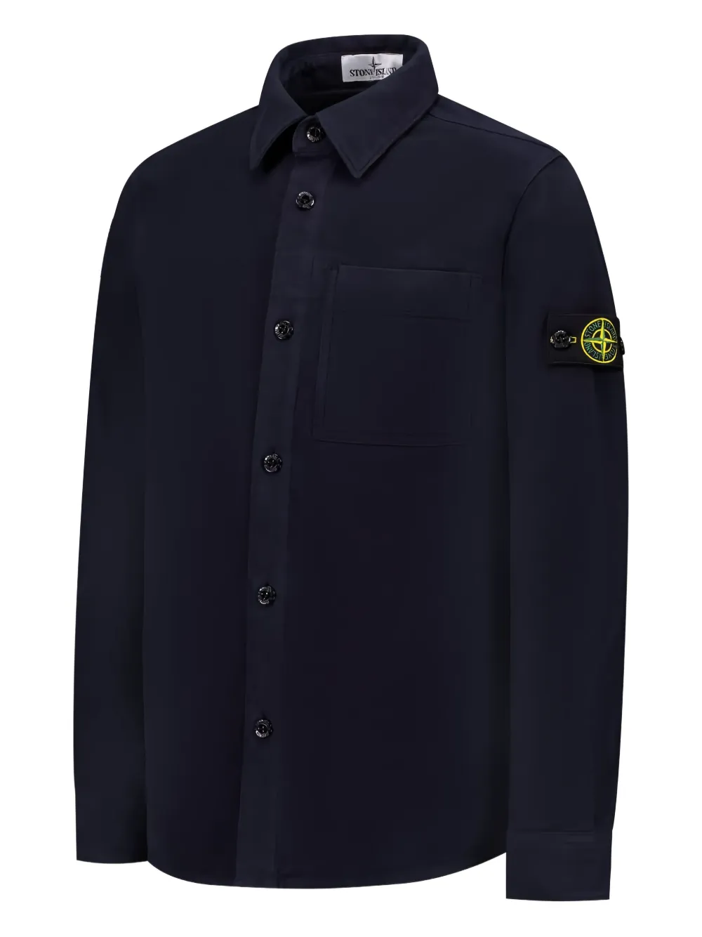 Stone Island Junior patch-pocket button-down shirt | Boys Shirts | Image 2
