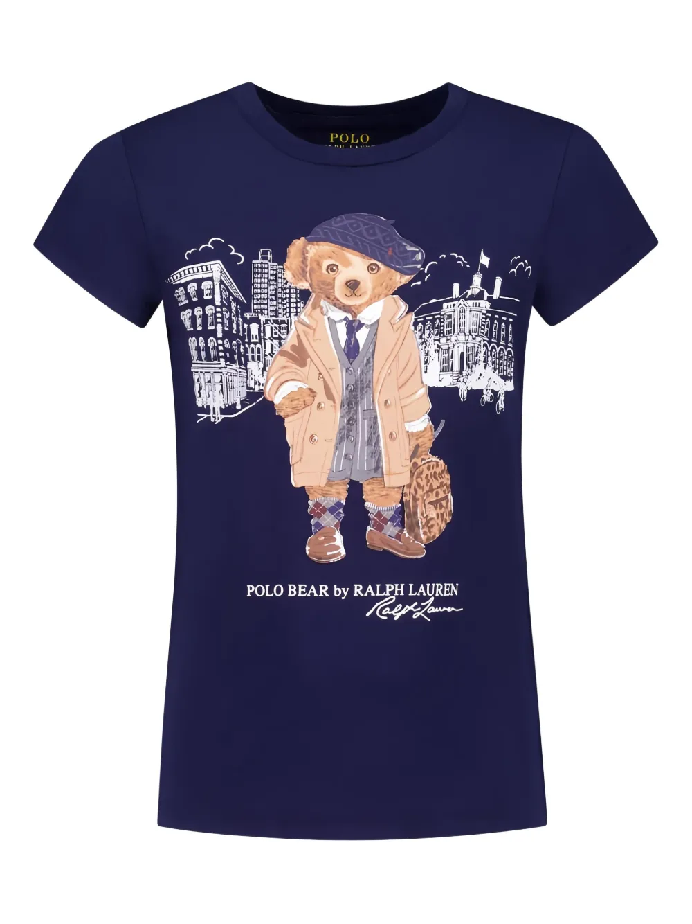 POLO RALPH LAUREN KIDS ポロベア Tシャツ - ブルー POLO RALPH LAUREN KIDS ポロベア Tシャツ - ブルー