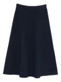 Niu checked midi skirt - Blue