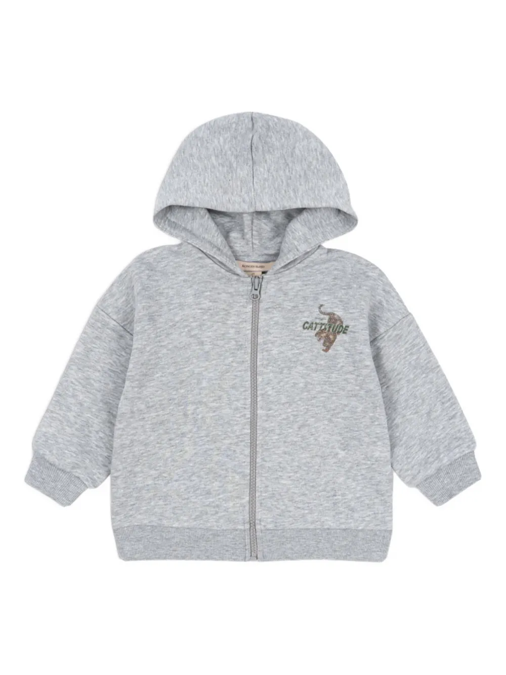 Konges Sløjd Cattitude Sweatshirt In Gray