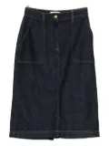 Niu denim midi skirt - Blue