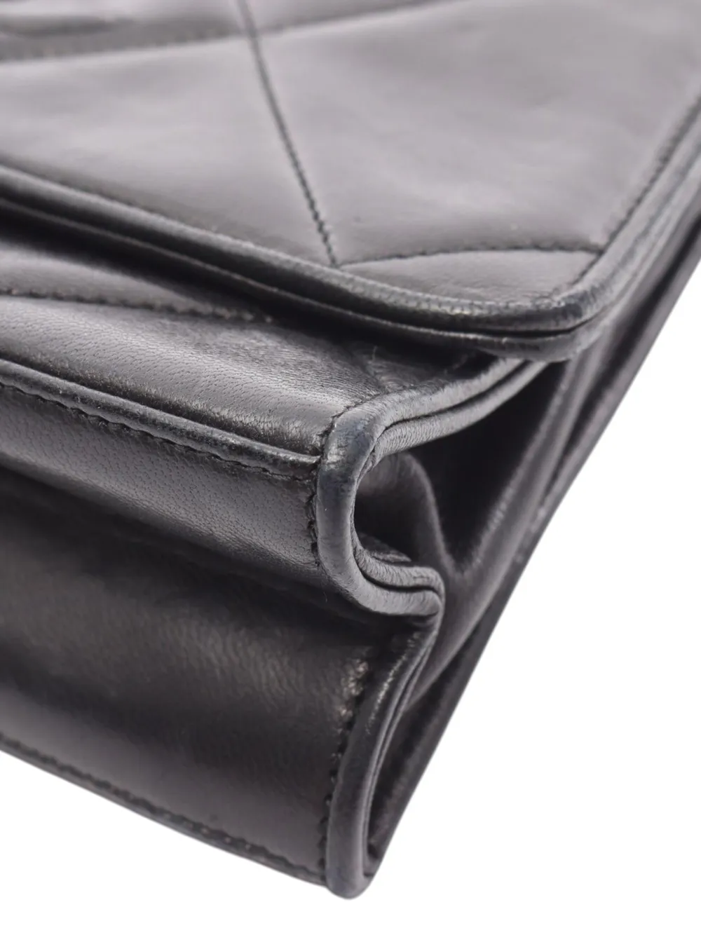 CHANEL Pre-Owned 1989-1991 CC Quilted Lambskin Diamond Tassel Flap crossbody bag | Pre-Owned | Image 2