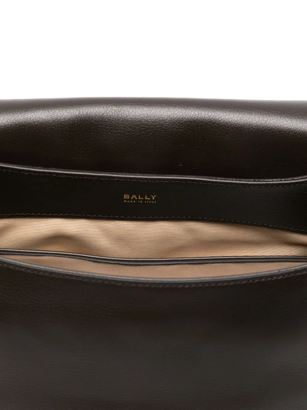 Bally Buckle-fastening Shoulder Bag In Black