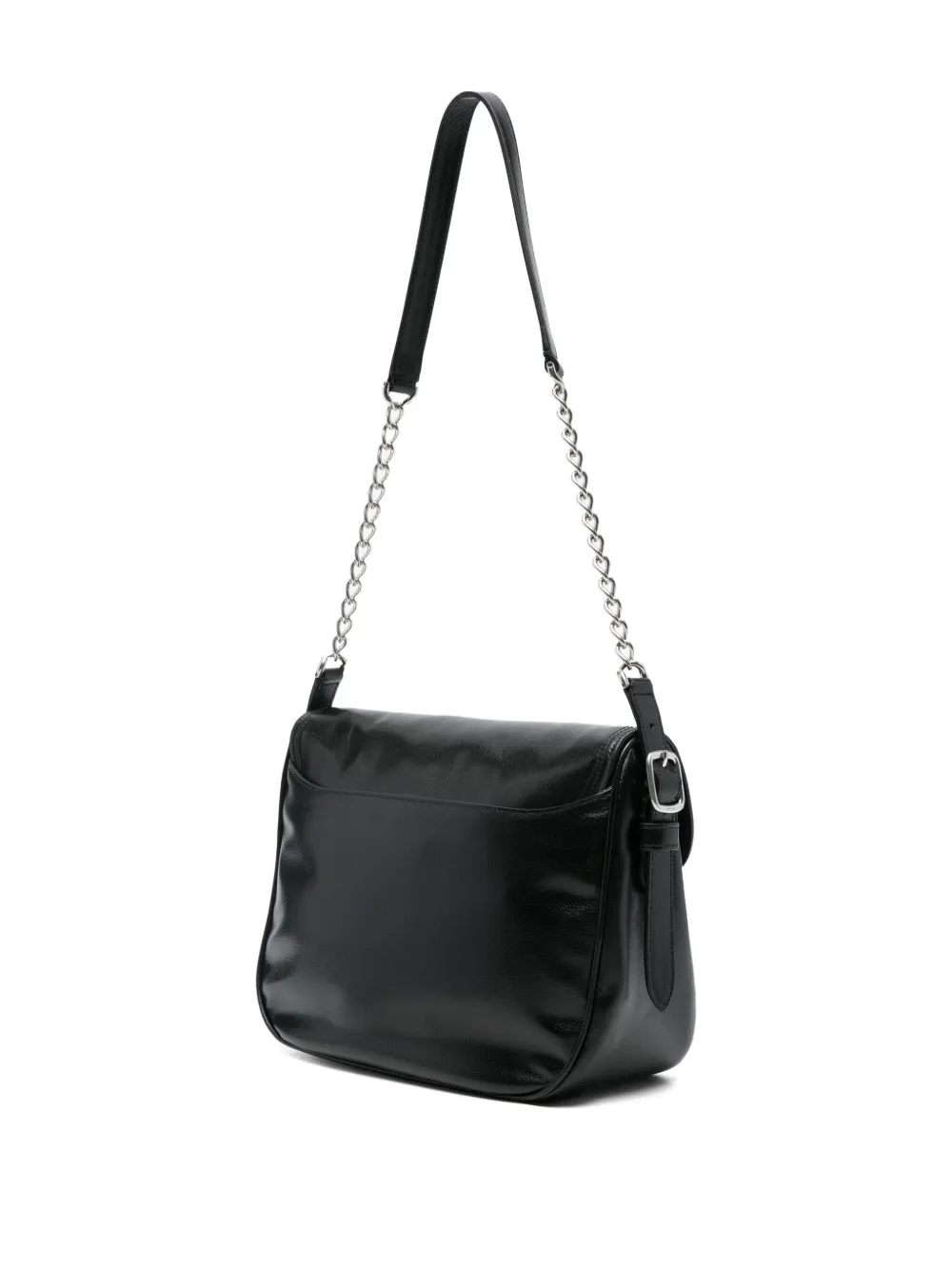 Bally buckle-fastening shoulder bag - Zwart