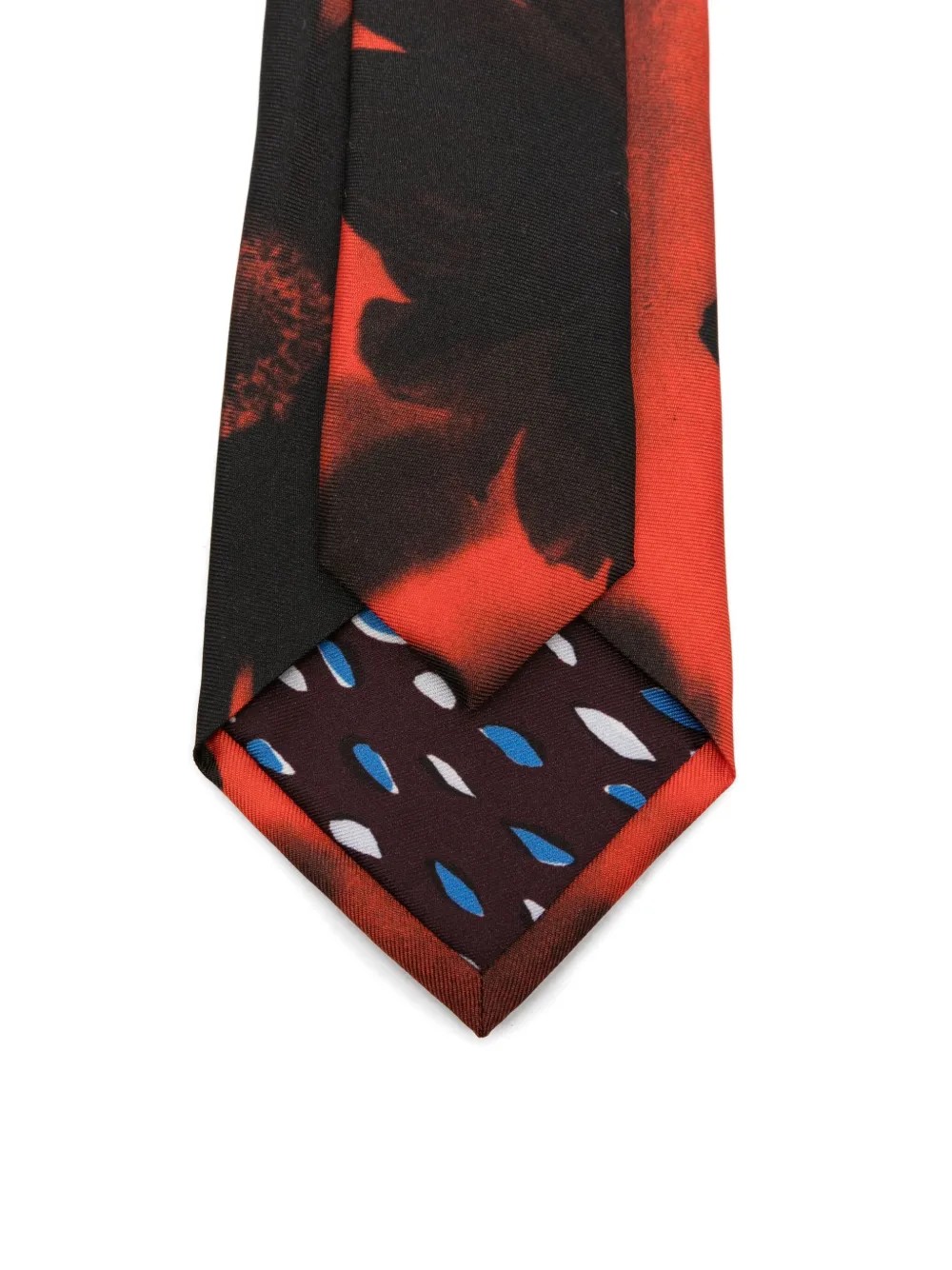 Paul Smith Stropdas met bloemenprint Rood