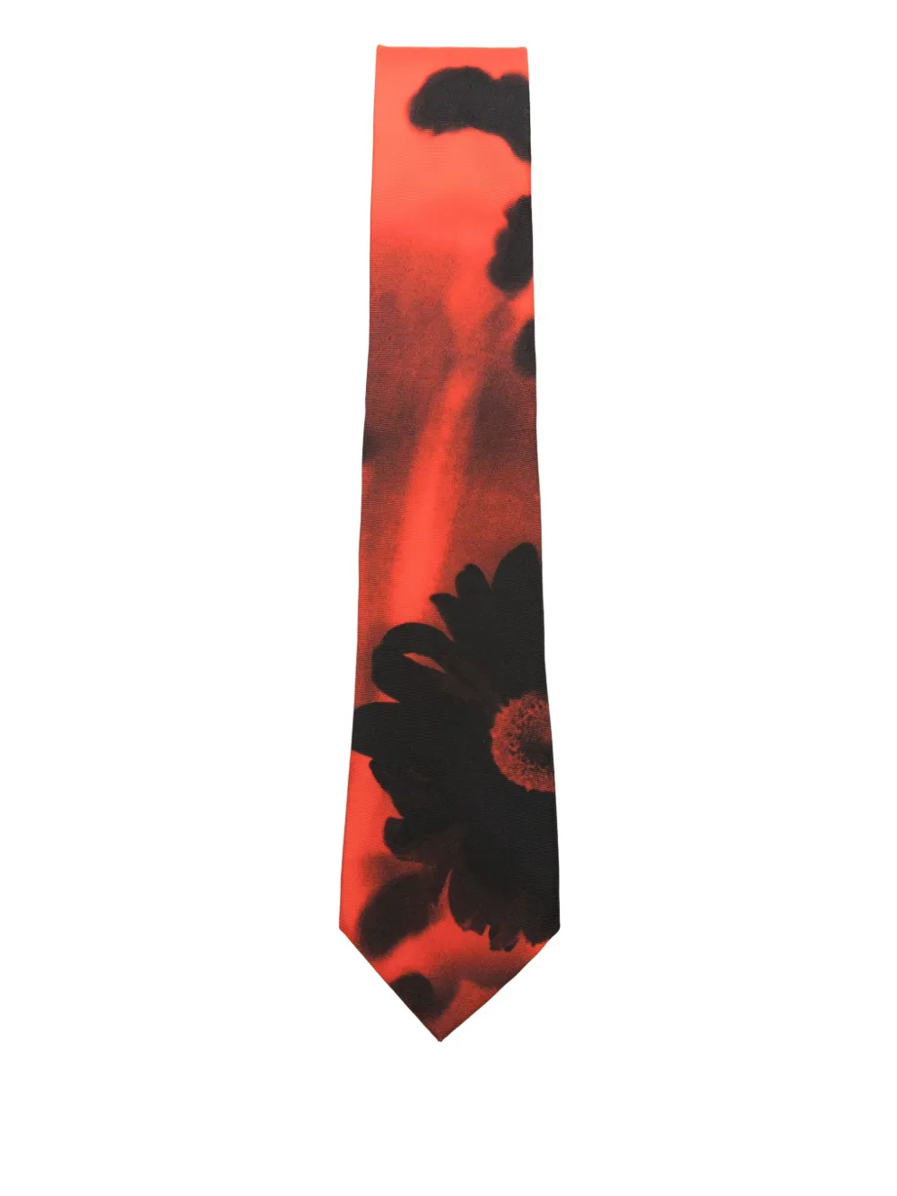 Paul Smith floral-print silk tie - レッド Paul Smith floral-print silk tie - レッド