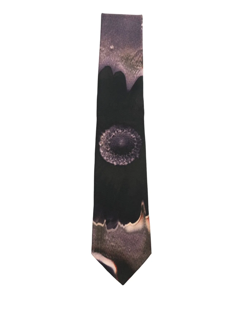 Paul Smith floral-print silk tie - ブラック Paul Smith floral-print silk tie - ブラック