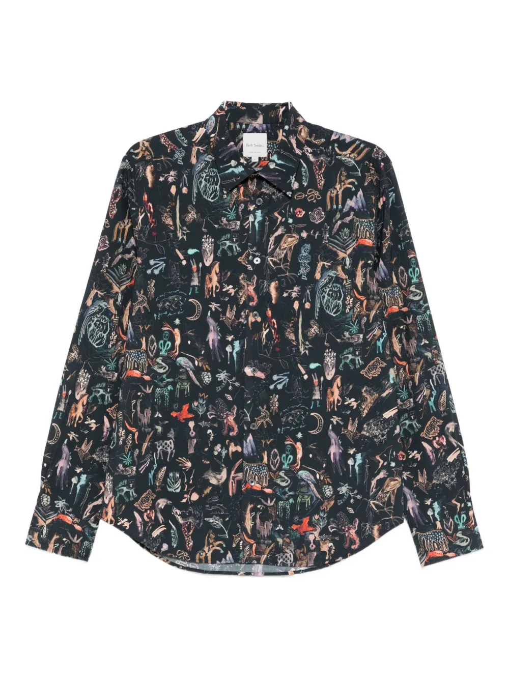 Paul Smith プリント シャツ - ブルー Paul Smith プリント シャツ - ブルー