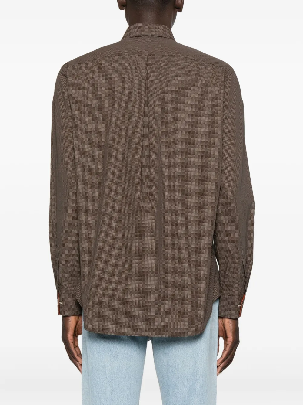 Paul Smith Overhemd met knopen Bruin