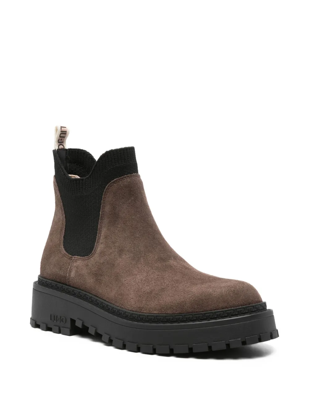 LIU JO Beatles suede elastic-panel boots | Chelsea Boots | Image 2