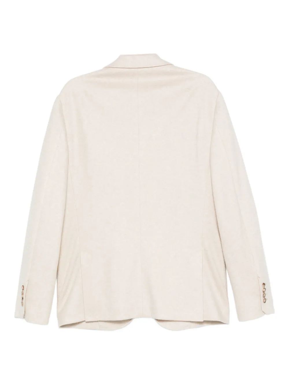 Brett Johnson Notched-lapel Single-breasted Blazer In Neutral