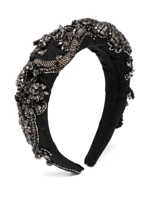 Jennifer Behr crystal-embellished headband