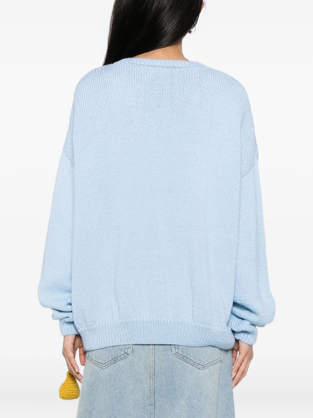 Sky High Farm Barry Cardigan In Blue