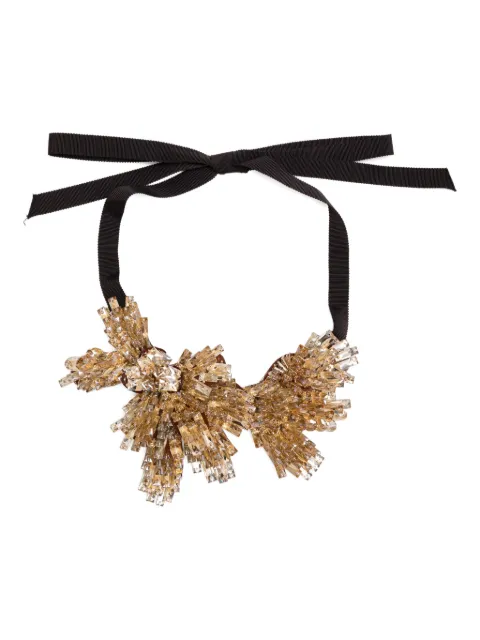 Biyan crystal-embellished necklace