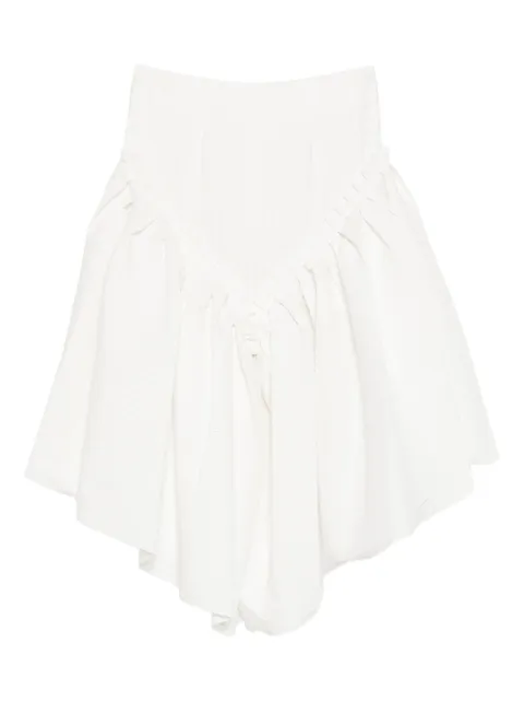 RÓISÍN PIERCE falda con dobladillo asimétrico