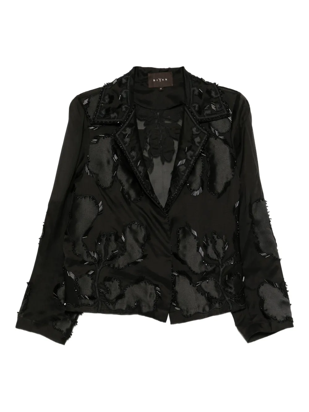 Biyan sequin embellishment jacket | Black | Image 1