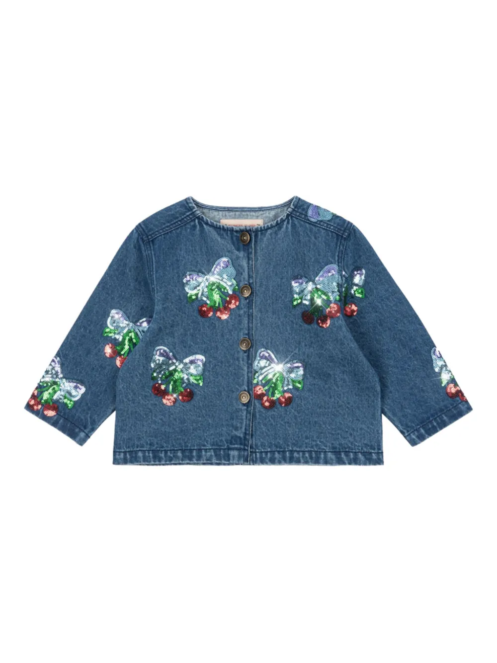 Konges Sløjd sequin-embellished top | Blue | Image 1