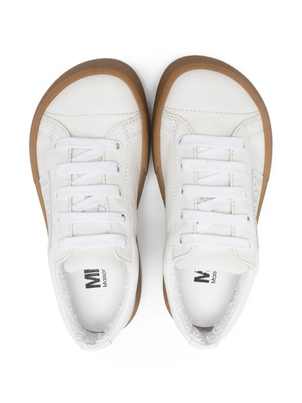 MM6 Maison Margiela Kids Sneakers met nummer-patroon Wit