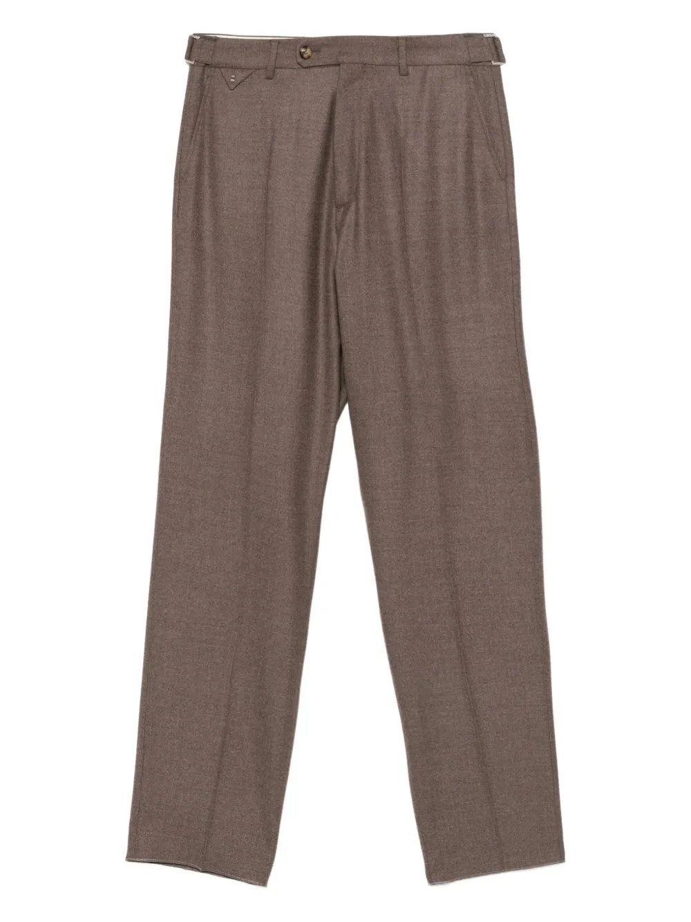 Brett Johnson pleated trousers | Brown | Image 1