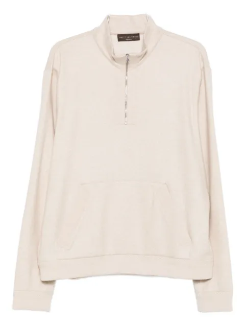 Brett Johnson half-zip sweatshirt
