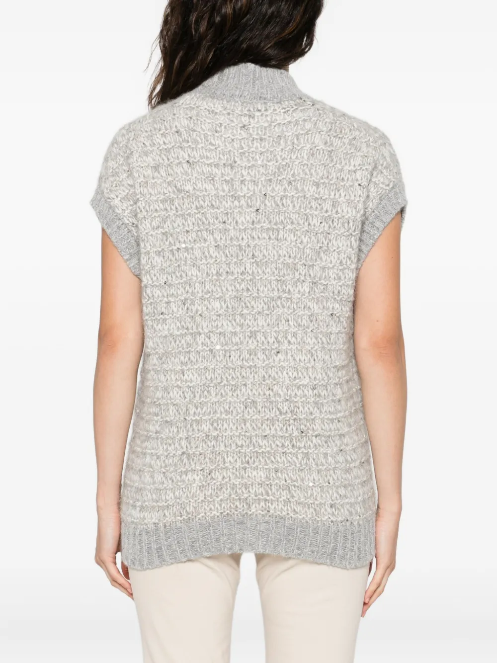 Antonelli Sequin-embellished Sweater In Multi