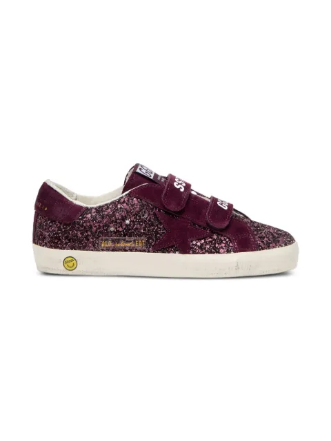 Golden Goose Kids Old School glitter-embellishment sneakers