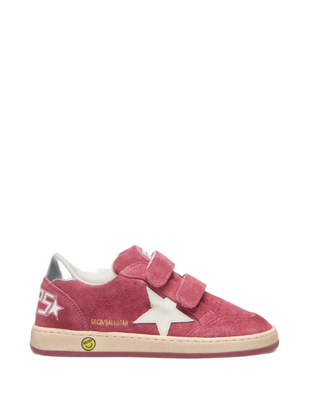 Golden Goose Kids Ball Star sneakers met sterdetail Rood