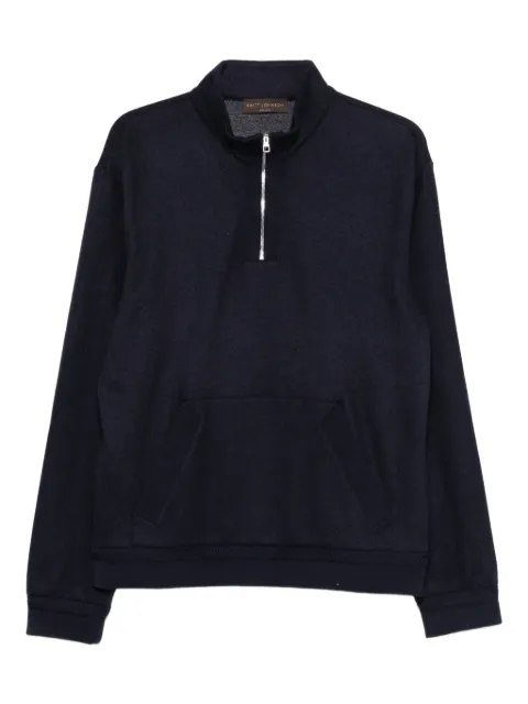 Brett Johnson half-zip sweater