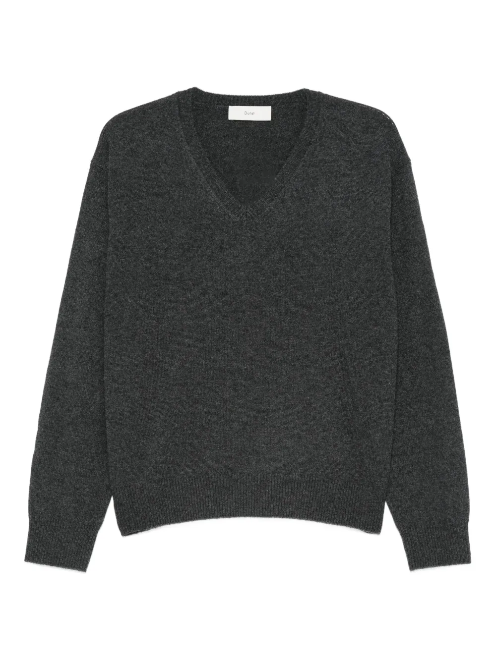 DUNST V-neck sweater | Grey | Image 1
