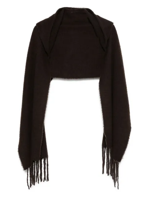 Destin fringe-detail scarf 